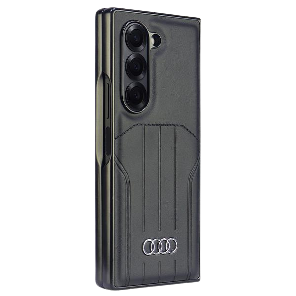 Audi Synthetic Leather MagSafe Z Fold 6 F956 juodos spalvos kietas dėklas AU-TPUPCMFold6-Q5/D1-BK aprašymas - Prekės nuotrauka Audi Synthetic Leather MagSafe Z Fold 6 F956 juodos spalvos kietas dėklas AU-TPUPCMFold6-Q5/D1-BK aprašymas - Prekės nuotrauka