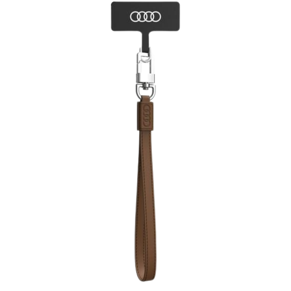 Audi telefono dirželis 28cm 10mm Leather ruda AU-HSLSL-GT/D1-BN aprašymas - Prekės nuotrauka