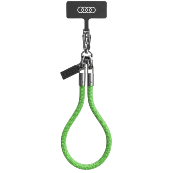 Audi telefono virvelė 28cm 8mm žalia AU-HSL8-R8/D1-GN aprašymas - Prekės nuotrauka