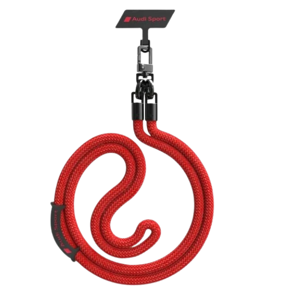 Audi universali virvelė telefonui 120cm 10mm crossbody raudonos spalvos AUS-CBL10-RSQ/D1-RD aprašymas - Prekės nuotrauka Audi universali virvelė telefonui 120cm 10mm crossbody raudonos spalvos AUS-CBL10-RSQ/D1-RD aprašymas - Prekės nuotrauka