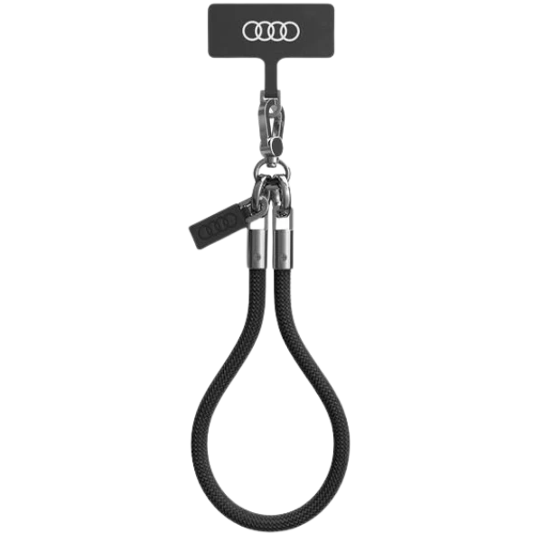 Audi universali virvelė telefonui 28cm 8mm juodos spalvos AU-HSL8-R8/D1-BK aprašymas - Prekės nuotrauka Audi universali virvelė telefonui 28cm 8mm juodos spalvos AU-HSL8-R8/D1-BK aprašymas - Prekės nuotrauka