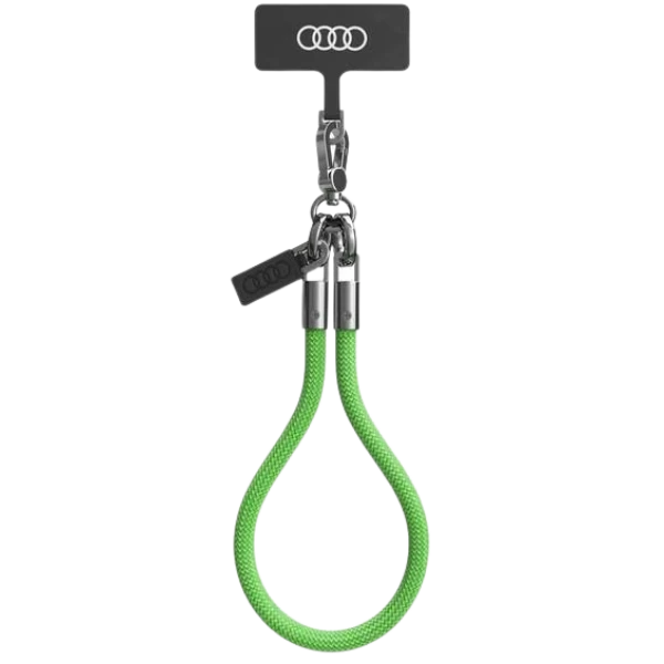 Audi universali virvelė telefonui 28cm 8mm žalios spalvos AU-HSL8-R8/D1-GN aprašymas - Prekės nuotrauka Audi universali virvelė telefonui 28cm 8mm žalios spalvos AU-HSL8-R8/D1-GN aprašymas - Prekės nuotrauka