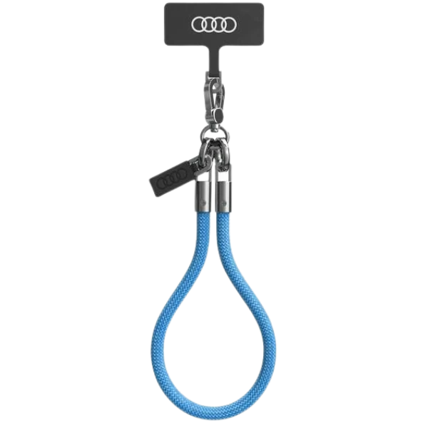 Audi universali virvelė telefonui 28cm 8mm mėlynos spalvos AU-HSL8-R8/D1-BE aprašymas - Prekės nuotrauka Audi universali virvelė telefonui 28cm 8mm mėlynos spalvos AU-HSL8-R8/D1-BE aprašymas - Prekės nuotrauka