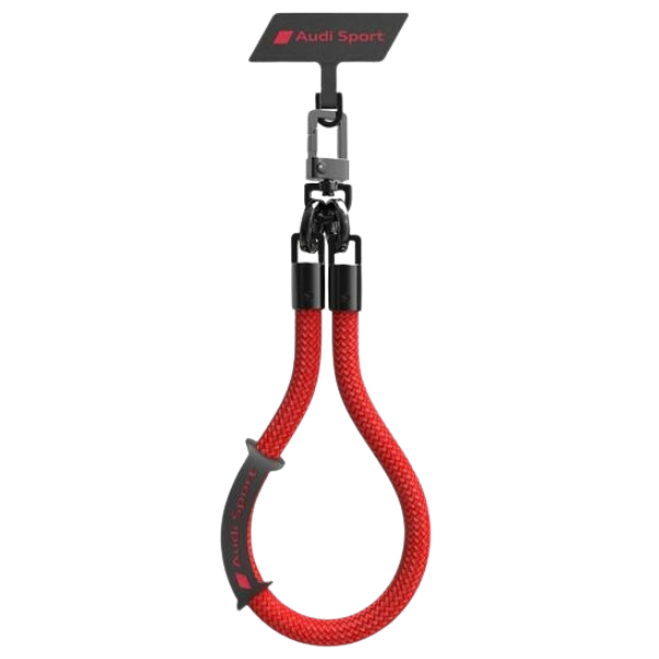 Audi virvelė telefonui 28cm 10mm red AUS-HSL10-RSQ/D1-RD aprašymas - Prekės nuotrauka Audi virvelė telefonui 28cm 10mm red AUS-HSL10-RSQ/D1-RD aprašymas - Prekės nuotrauka