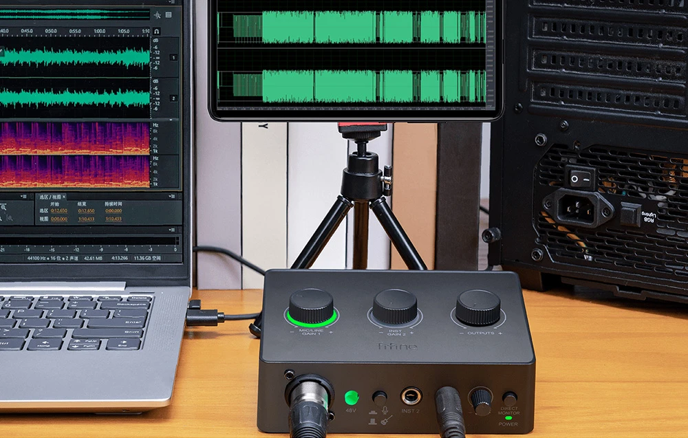 Audio interfejs Fifine Ampli 1 aprašymas - Prekės nuotrauka