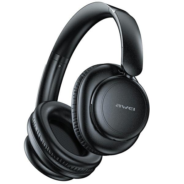 Ausinės Bluetooth AWEI A996 Pro ANC juodos spalvos aprašymas - Prekės nuotrauka