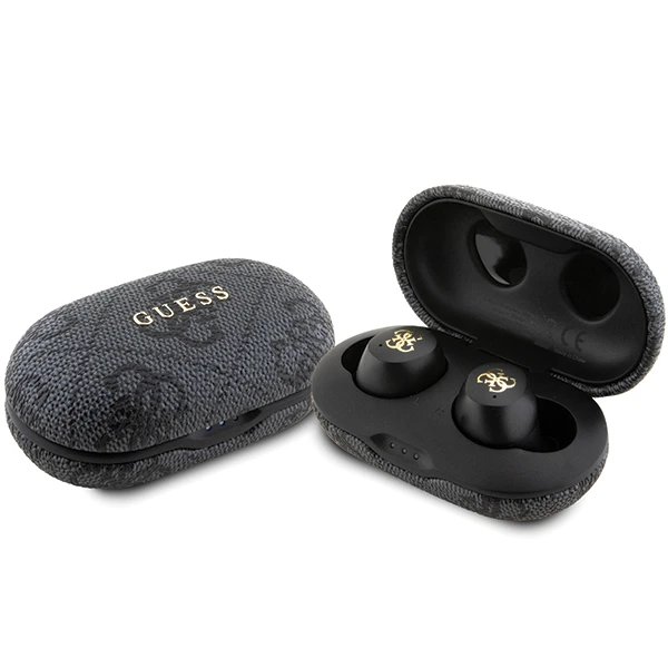 Ausinės Bluetooth TWS ENC Guess 4G Metal GUTWSP4EGK juodos spalvos aprašymas - Prekės nuotrauka Ausinės Bluetooth TWS ENC Guess 4G Metal GUTWSP4EGK juodos spalvos aprašymas - Prekės nuotrauka
