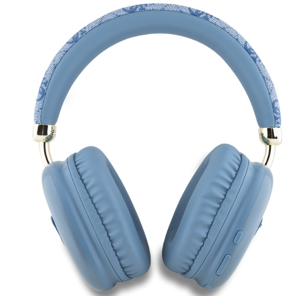 Ausinės Guess Bluetooth 4G Triangle Logo mėlynas aprašymas - Prekės nuotrauka