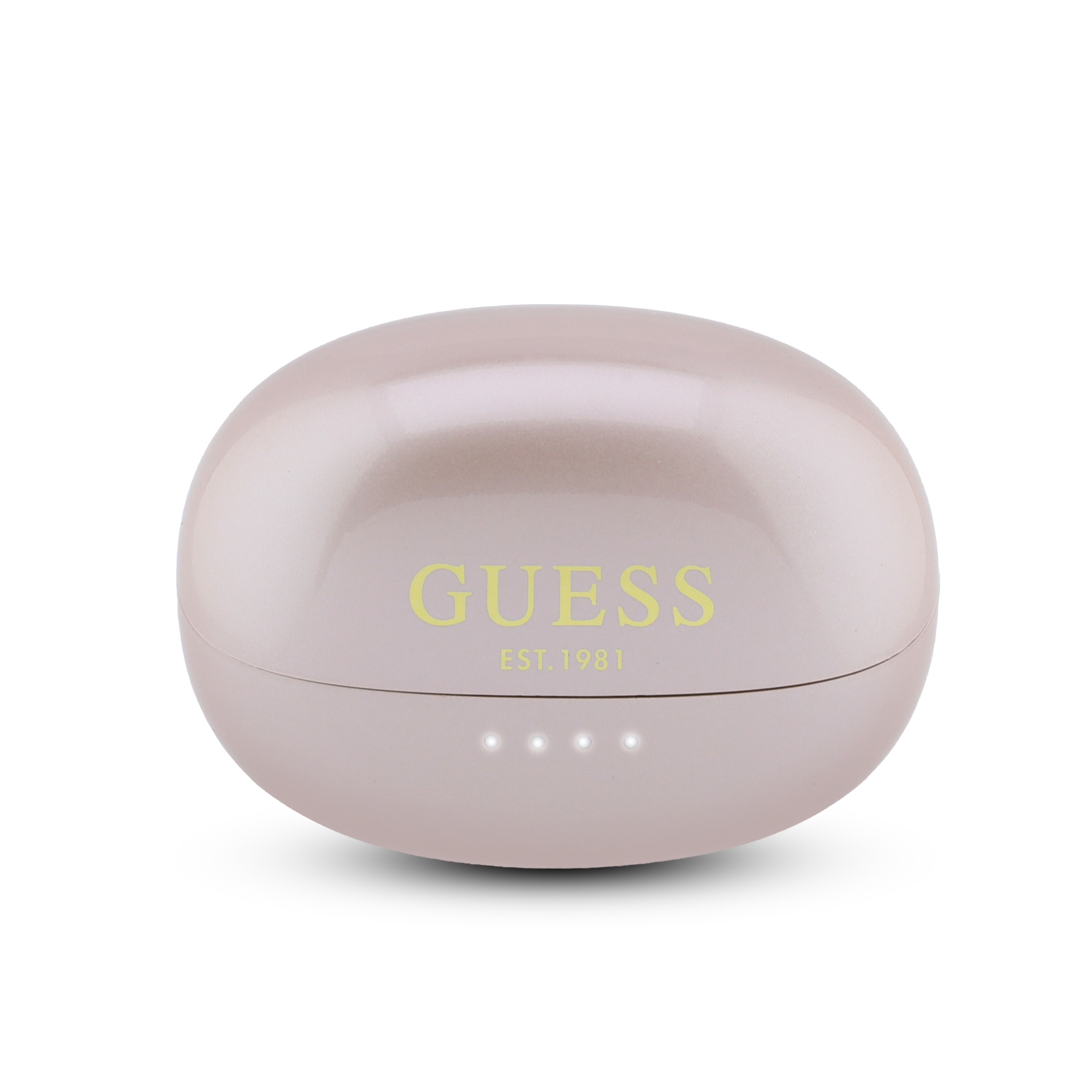 Ausinės OWS Guess Metalic Finish Electropated Parts Classic Logo rožinė aprašymas - Prekės nuotrauka Ausinės OWS Guess Metalic Finish Electropated Parts Classic Logo rožinė aprašymas - Prekės nuotrauka