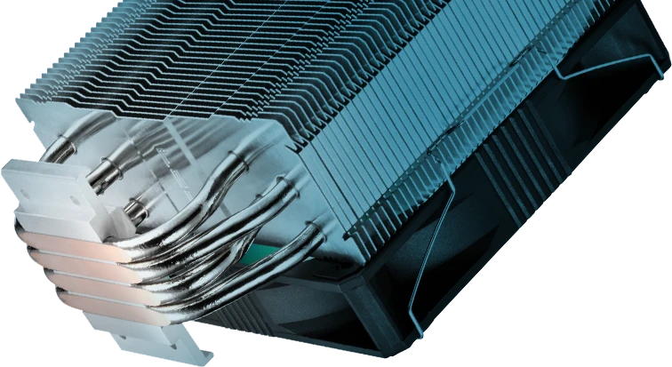 Aušintuvas procesoriui Fortron FSP Air NE5, 120 mm, juodas aprašymas - Prekės nuotrauka
