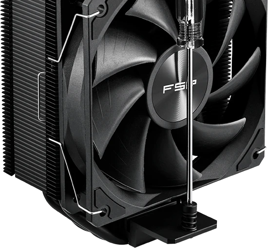 Aušintuvas procesoriui Fortron FSP NP5-B SINGLE TOWER 120x94x151MM POO0000 aprašymas - Prekės nuotrauka