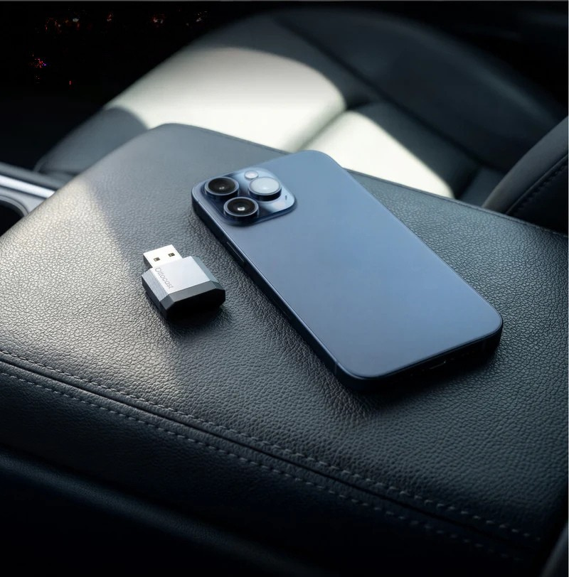 Automobilinis siųstuvas Ottocast CA530-T3 Mini Nova Bluetooth aprašymas - Prekės nuotrauka