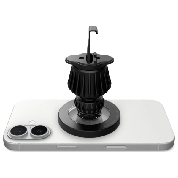 Automobilinis telefono laikiklis Spigen MFT13 2in1 MagSafe sidabro spalvos aprašymas - Prekės nuotrauka