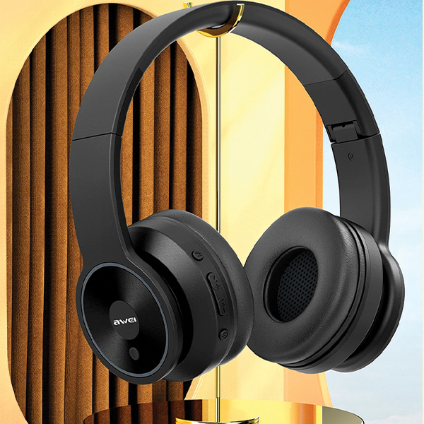 AWEI A996 Pro ANC Bluetooth Ausinės juodos spalvos aprašymas - Prekės nuotrauka