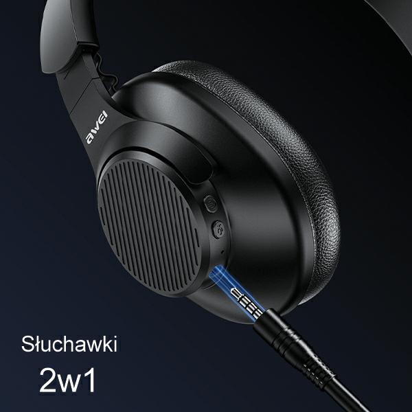 AWEI A997 Pro ANC Bluetooth Ausinės juodos spalvos aprašymas - Prekės nuotrauka