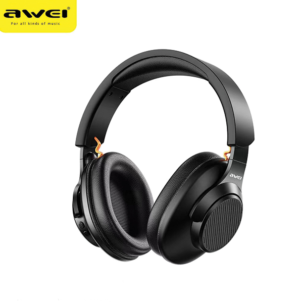 AWEI A997BL „Bluetooth“ ausinės, juodos spalvos aprašymas - Prekės nuotrauka