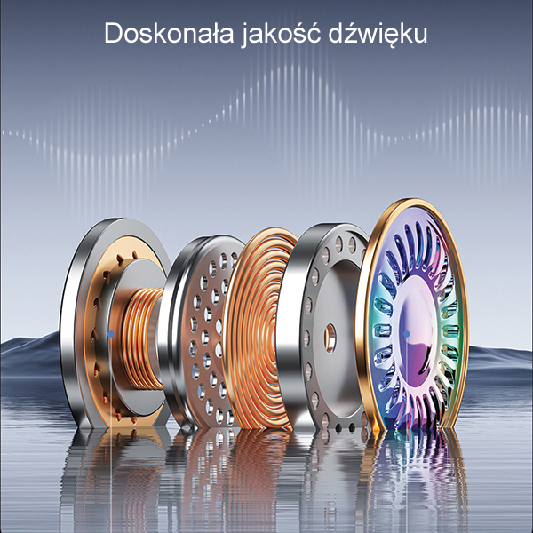 AWEI A997BL „Bluetooth“ ausinės, juodos spalvos aprašymas - Prekės nuotrauka