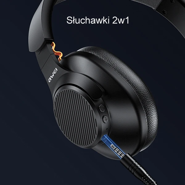 AWEI A997BL Bluetooth Ant ausų uždedamos ausinės juodos spalvos aprašymas - Prekės nuotrauka AWEI A997BL Bluetooth Ant ausų uždedamos ausinės juodos spalvos aprašymas - Prekės nuotrauka