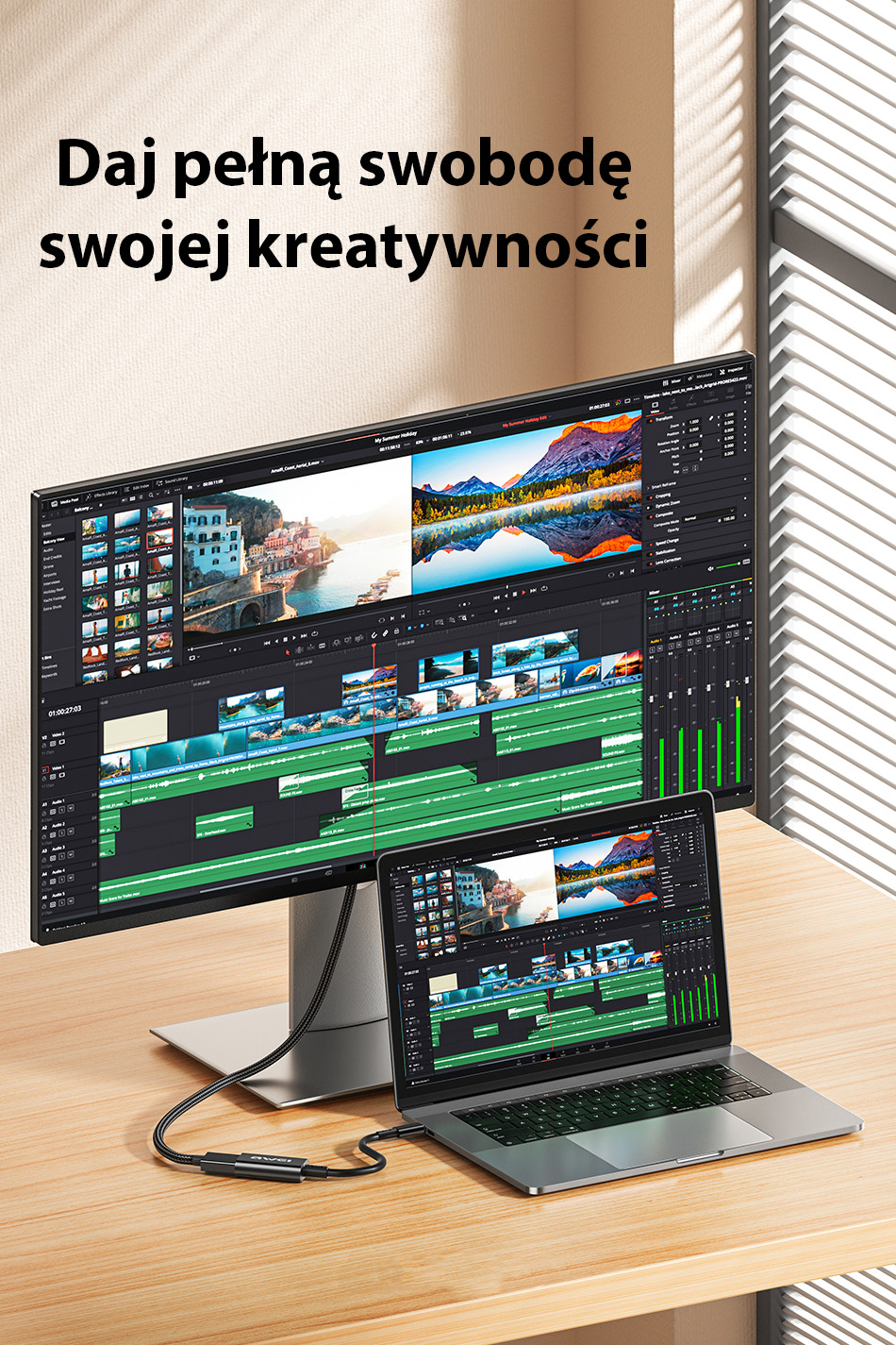 AWEI Adapteris CL-217T USB-C/HDMI juodas 4k/30Hz aprašymas - Prekės nuotrauka AWEI Adapteris CL-217T USB-C/HDMI juodas 4k/30Hz aprašymas - Prekės nuotrauka