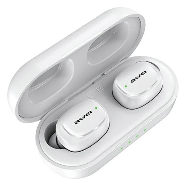 AWEI ausinės Bluetooth 5.1 T13 Pro TWS baltos spalvos aprašymas - Prekės nuotrauka AWEI ausinės Bluetooth 5.1 T13 Pro TWS baltos spalvos aprašymas - Prekės nuotrauka