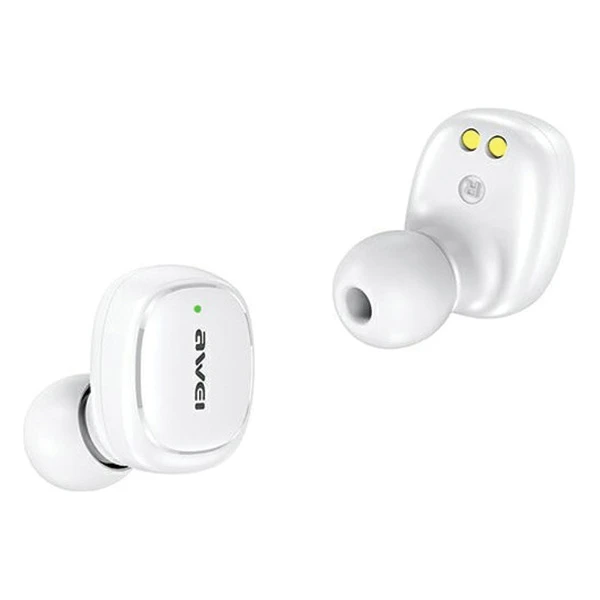 AWEI ausinės Bluetooth 5.1 T13 Pro TWS baltos spalvos aprašymas - Prekės nuotrauka AWEI ausinės Bluetooth 5.1 T13 Pro TWS baltos spalvos aprašymas - Prekės nuotrauka
