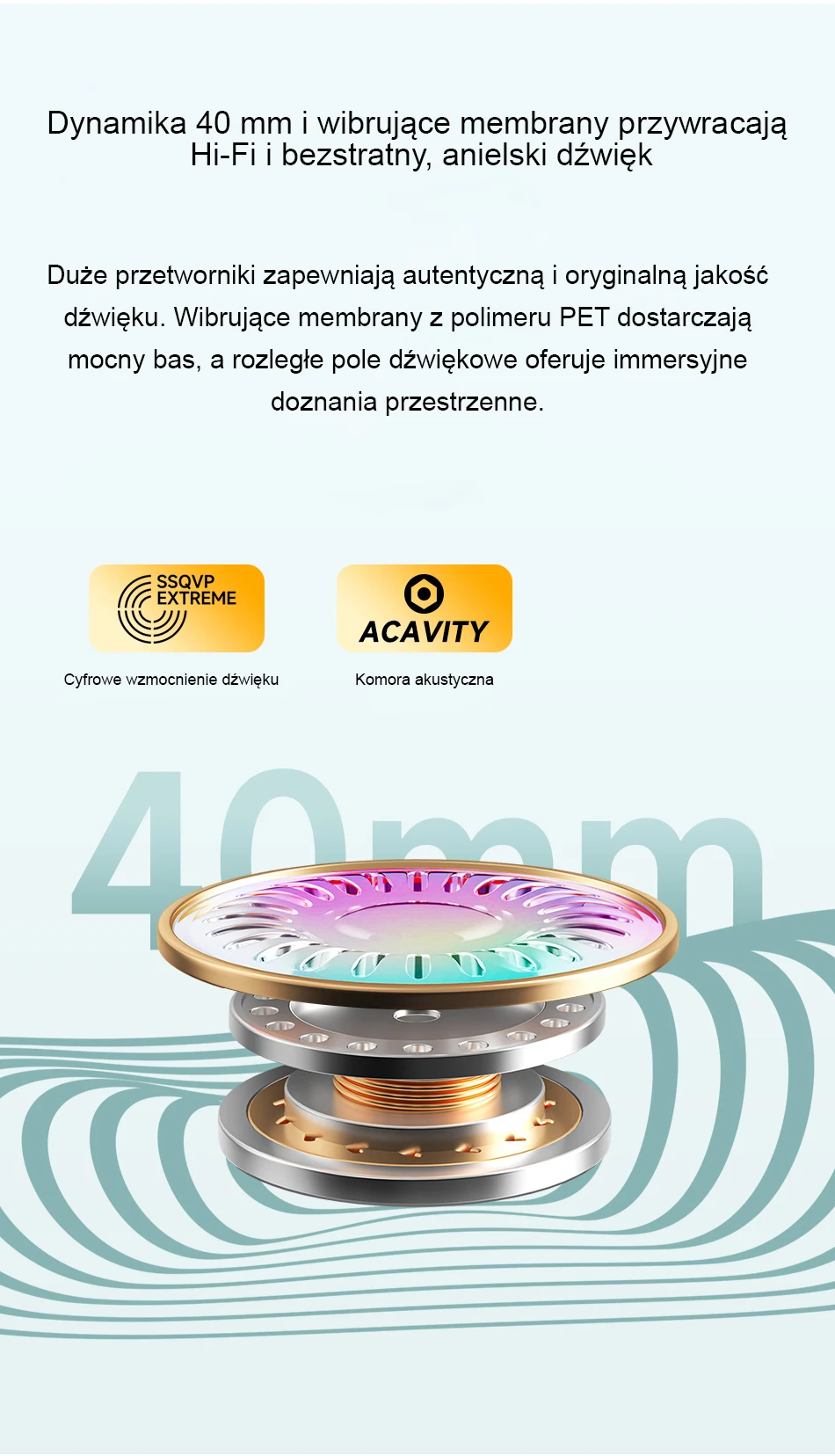 AWEI ausinės Bluetooth AT6 juodos spalvos aprašymas - Prekės nuotrauka
