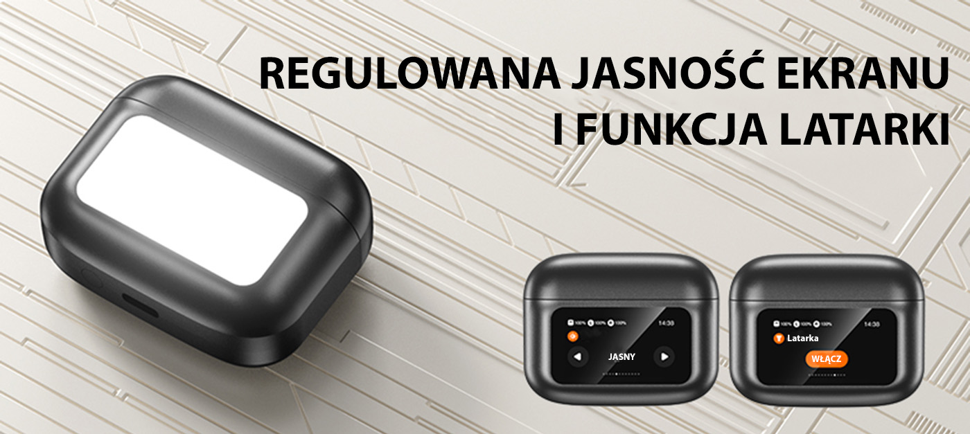 AWEI Bluetooth 5.4 T56 ANCTWS ausinės + docking station juodos spalvos aprašymas - Prekės nuotrauka