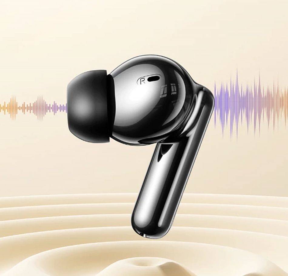 AWEI Bluetooth ausinės 5.3 TA6 ANC+ su įkrovimo dėklu, juodos spalvos aprašymas - Prekės nuotrauka