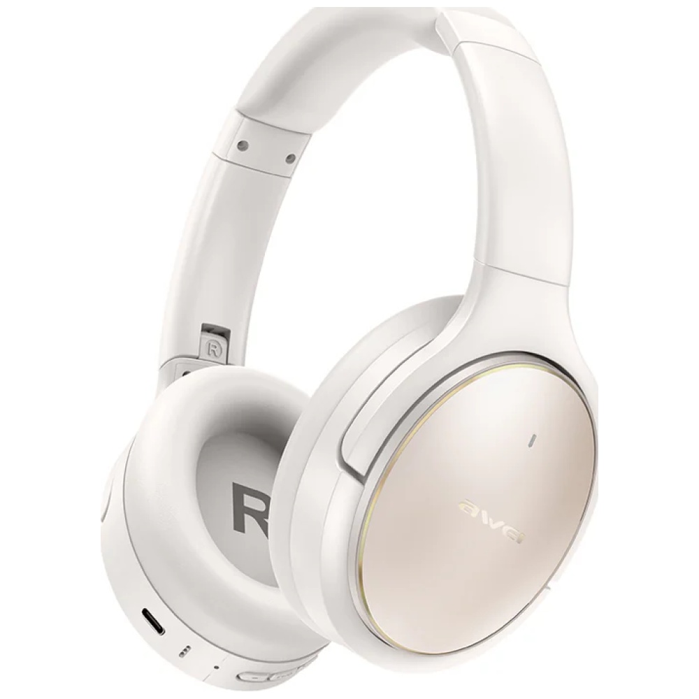 AWEI Bluetooth ausinės AT20 baltos spalvos aprašymas - Prekės nuotrauka