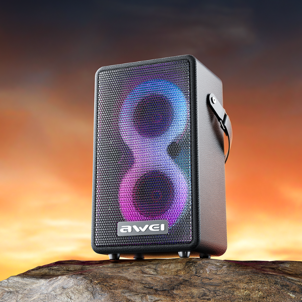 AWEI KA15 Bluetooth 5.3 70W belaidis garsiakalbis, juodos spalvos aprašymas - Prekės nuotrauka