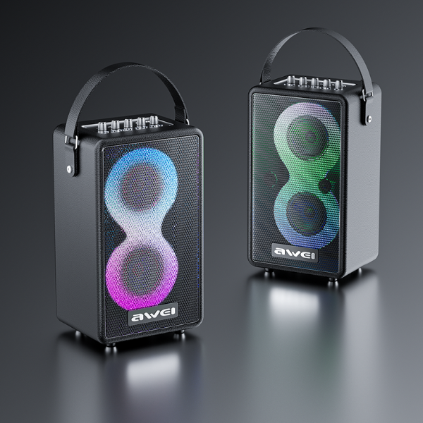 AWEI KA15 Bluetooth 5.3 70W belaidis garsiakalbis, juodos spalvos aprašymas - Prekės nuotrauka