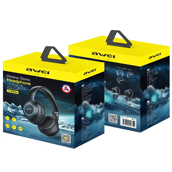 AWEI Ant ausų uždedamos Bluetooth ausinės (A300BL) juodos spalvos aprašymas - Prekės nuotrauka AWEI Ant ausų uždedamos Bluetooth ausinės (A300BL) juodos spalvos aprašymas - Prekės nuotrauka