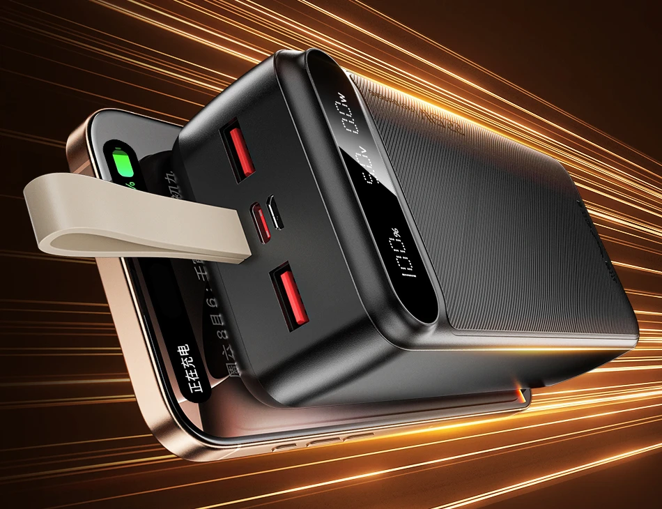 AWEI PowerBank PA-12 30000mAh 22.5W juodos spalvos aprašymas - Prekės nuotrauka AWEI PowerBank PA-12 30000mAh 22.5W juodos spalvos aprašymas - Prekės nuotrauka