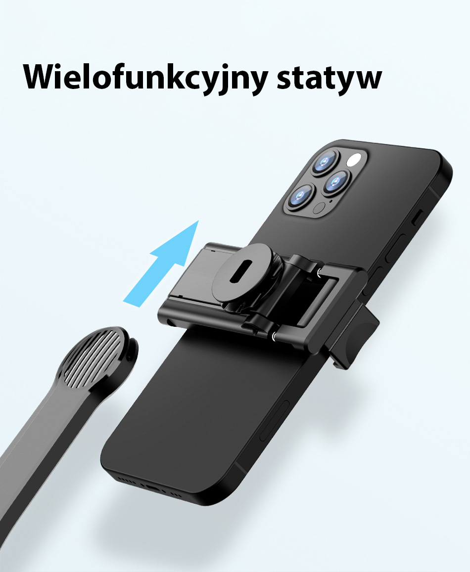 AWEI Selfie Stick X49 juodos spalvos aprašymas - Prekės nuotrauka AWEI Selfie Stick X49 juodos spalvos aprašymas - Prekės nuotrauka
