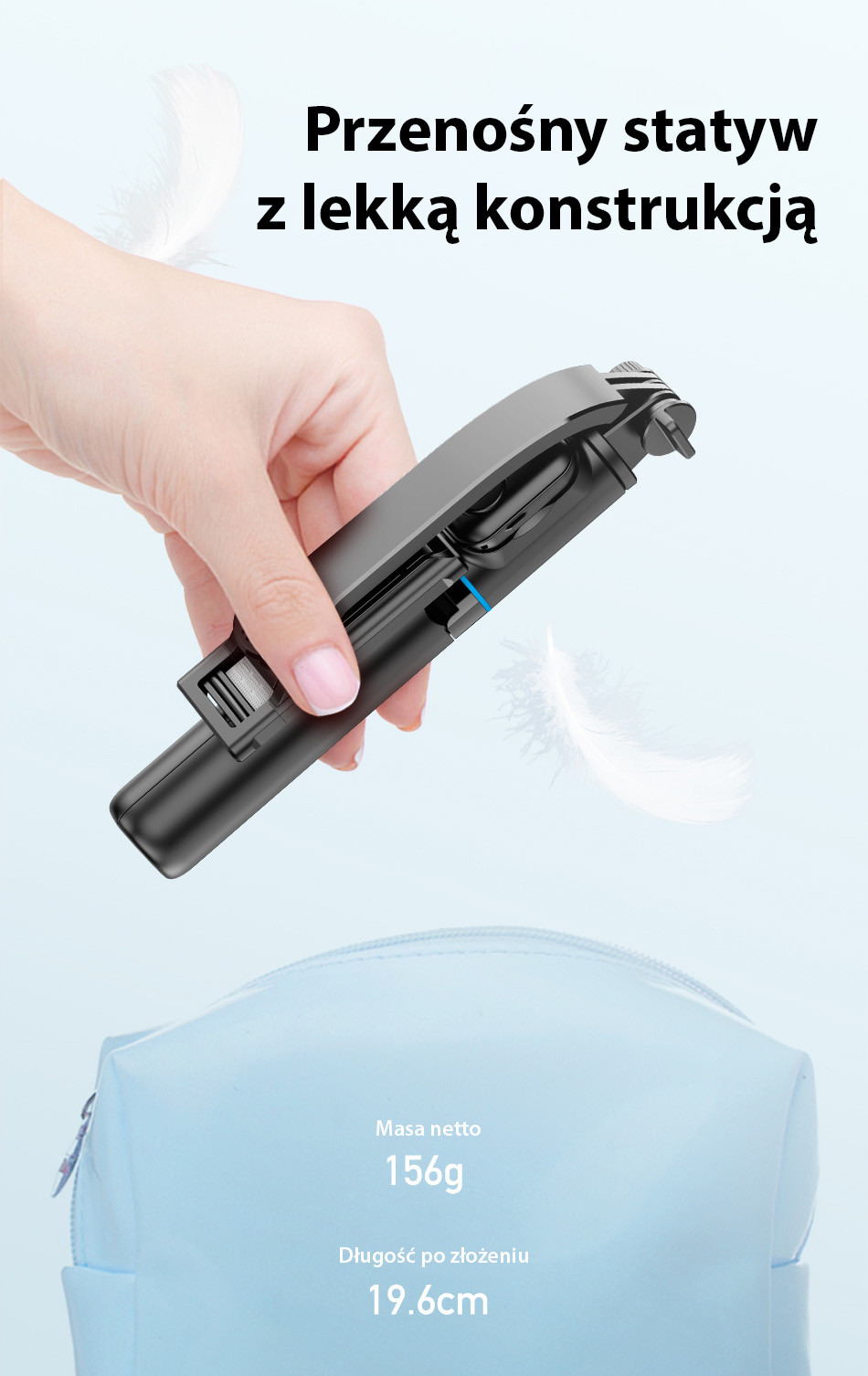 AWEI Selfie Stick X49 juodos spalvos aprašymas - Prekės nuotrauka AWEI Selfie Stick X49 juodos spalvos aprašymas - Prekės nuotrauka