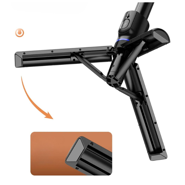 AWEI Selfie Stick X51 juodos spalvos aprašymas - Prekės nuotrauka AWEI Selfie Stick X51 juodos spalvos aprašymas - Prekės nuotrauka