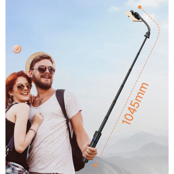 AWEI Selfie Stick X51 juodos spalvos aprašymas - Prekės nuotrauka AWEI Selfie Stick X51 juodos spalvos aprašymas - Prekės nuotrauka