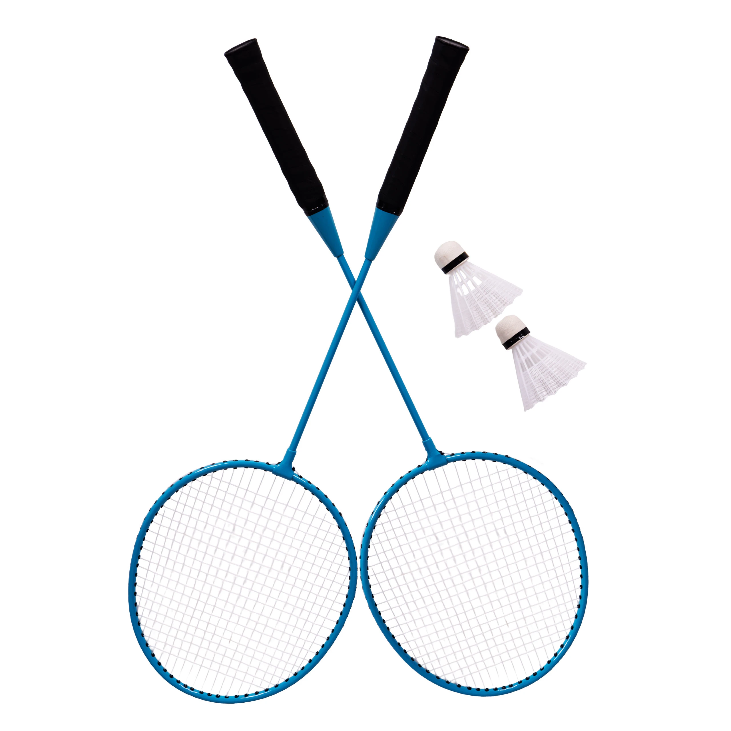 Badmintono rinkinys 300×156 cm sulankstomas tinklas, raketės, skraidukai, lagaminas, MOVEPRO aprašymas - Prekės nuotrauka