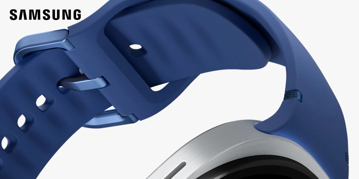 SNL33LBEGEU sportinė apyrankė (M/L) „Samsung Galaxy Watch8“, grafito spalvos aprašymas - Prekės nuotrauka