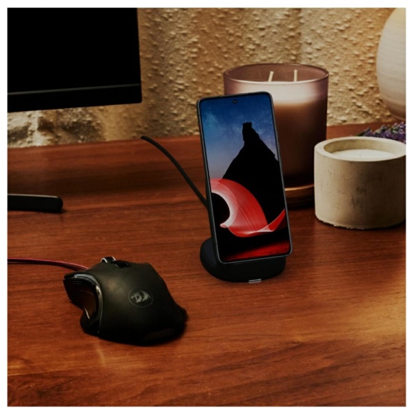 Belaidis įkroviklis Motorola TurboPower 15W Stand Pad Qi juodos spalvos aprašymas - Prekės nuotrauka Belaidis įkroviklis Motorola TurboPower 15W Stand Pad Qi juodos spalvos aprašymas - Prekės nuotrauka