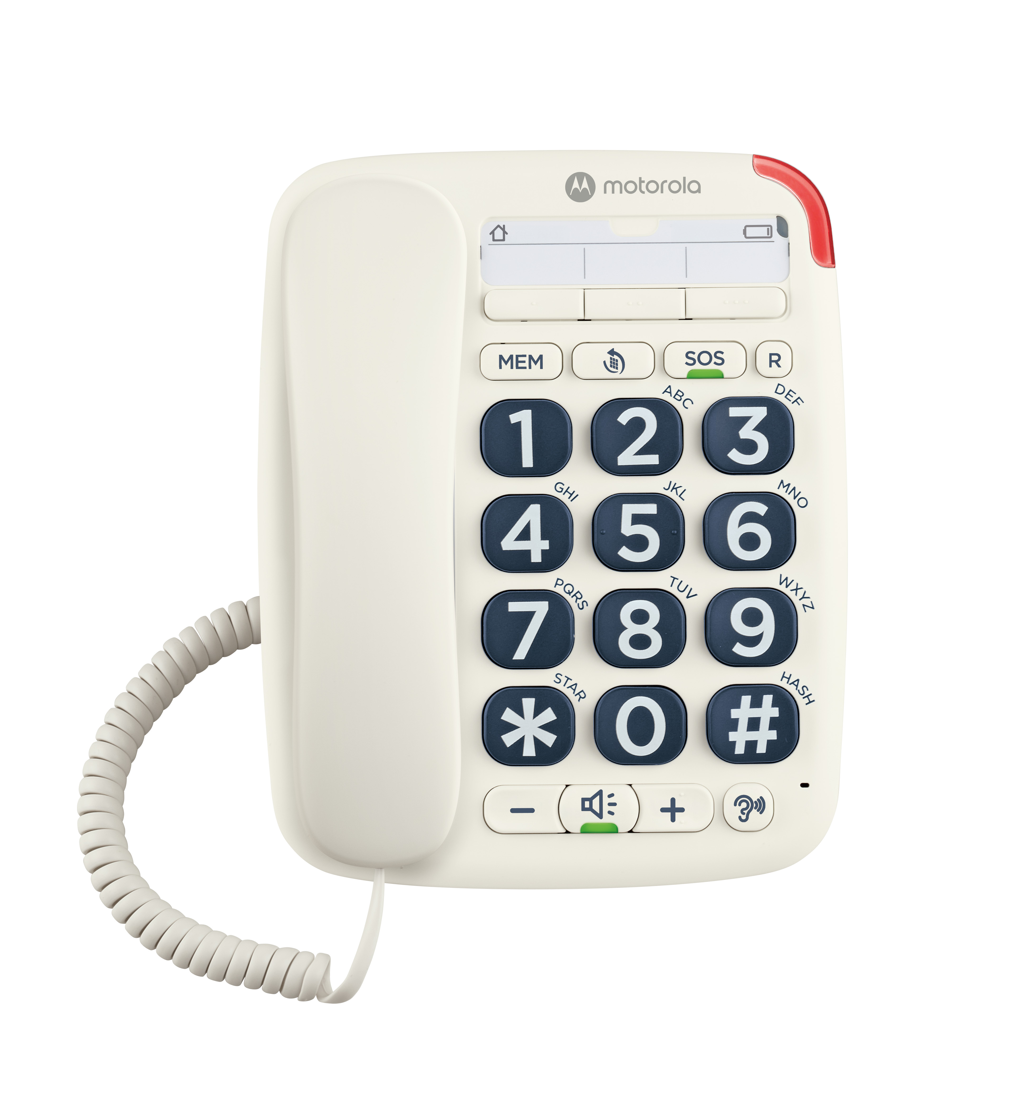 Belaidis stacionarus telefonas Motorola CT200 baltas aprašymas - Prekės nuotrauka