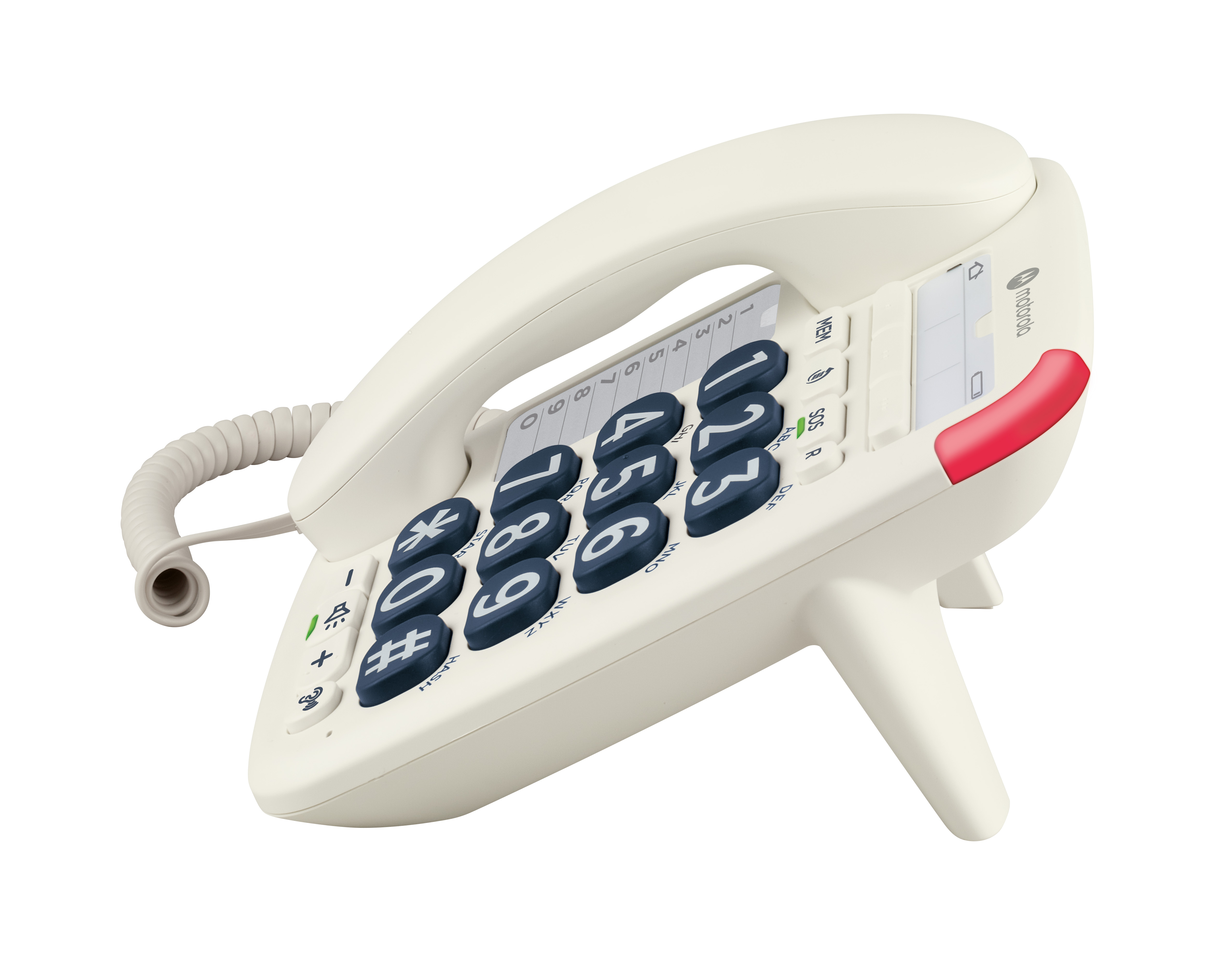 Belaidis stacionarus telefonas Motorola CT200 baltas aprašymas - Prekės nuotrauka