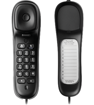 Belaidis telefonas su sieniniu laikikliu Motorola CT50 juodas aprašymas - Prekės nuotrauka