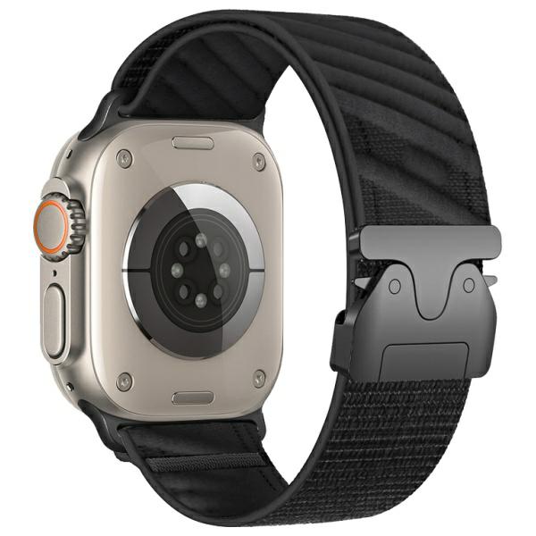 Beline Apple Watch Oblique apyrankė 42/44/45/49mm juodos spalvos aprašymas - Prekės nuotrauka Beline Apple Watch Oblique apyrankė 42/44/45/49mm juodos spalvos aprašymas - Prekės nuotrauka