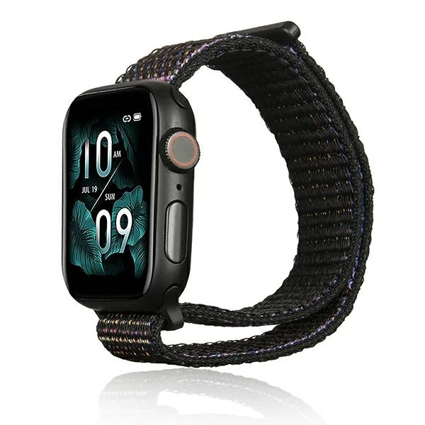 Beline apyrankė Apple Watch Nylon42/45/45/49mm juodos spalvos aprašymas - Prekės nuotrauka Beline apyrankė Apple Watch Nylon42/45/45/49mm juodos spalvos aprašymas - Prekės nuotrauka