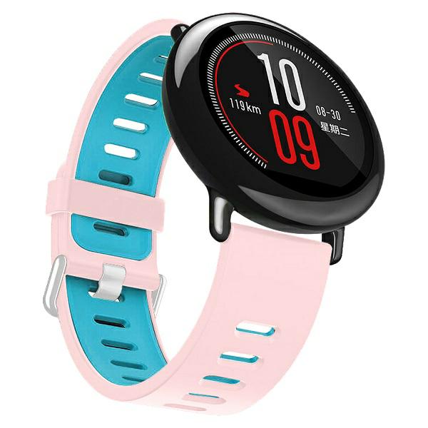 Beline apyrankė Watch 20mm Double ColorSilicone rožinės spalvos/Mėlyna Box aprašymas - Prekės nuotrauka Beline apyrankė Watch 20mm Double ColorSilicone rožinės spalvos/Mėlyna Box aprašymas - Prekės nuotrauka