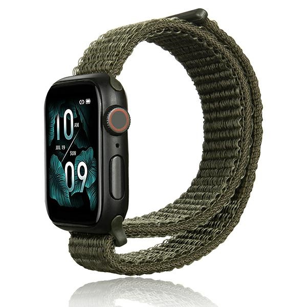 Beline apyrankė Watch Nylon 38/40/41mm cargo khaki aprašymas - Prekės nuotrauka