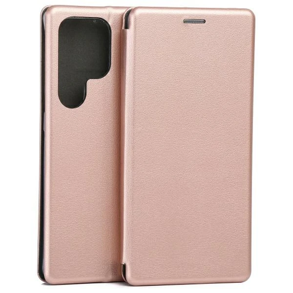 Beline Book Magnetic Dėklas Samsung S25 Ultra Rose aukso spalvos aprašymas - Prekės nuotrauka