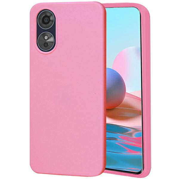 Beline Candy dėklas Oppo A17 šviesiai rožinės spalvos aprašymas - Prekės nuotrauka