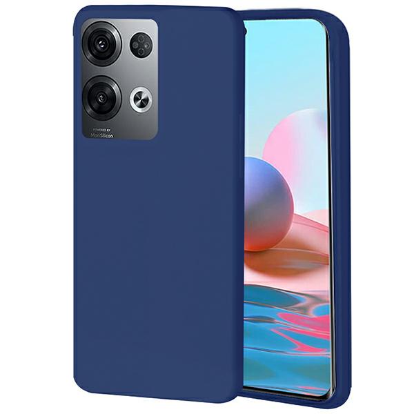Beline Candy Dėklas Oppo Reno 8 Pro tamsiai mėlynas aprašymas - Prekės nuotrauka